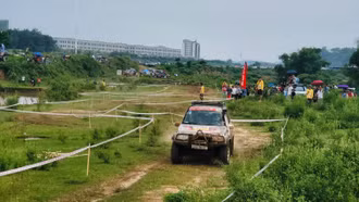 "Cung đường xanh" tuyệt đẹp tại Giải đua xe bán tải địa hình “Bat Xat Offroad Challenger lần thứ I, năm 2023”