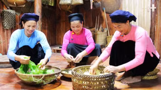 Hấp dẫn bữa cơm của đồng bào Tày