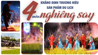 Khẳng định thương hiệu sản phẩm du lịch “Bốn mùa nghiêng say”