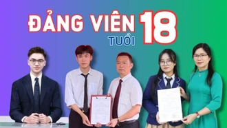 Đảng viên tuổi 18