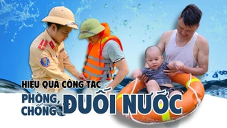 Hiệu quả công tác phòng, chống đuối nước