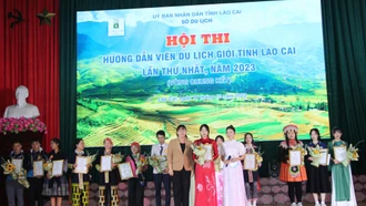 Chung kết Hội thi Hướng dẫn viên du lịch giỏi lần thứ Nhất tỉnh Lào Cai