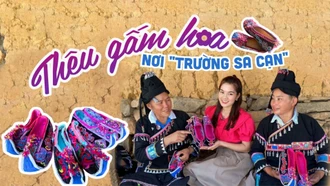 Thêu gấm hoa nơi "Trường Sa cạn"