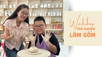 Workshop trải nghiệm làm gốm