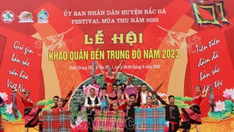 Lễ hội Khao quân đền Trung Đô và khai mạc Festival mùa thu năm 2023