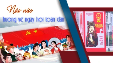 Náo nức hướng về ngày hội toàn dân