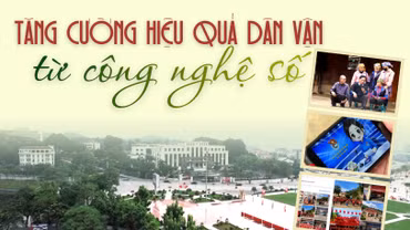 Tăng cường hiệu quả dân vận từ công nghệ số