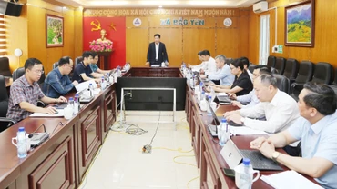 Đánh giá tiến độ triển khai công tác bầu cử các địa phương cụm xã Bảo Yên 