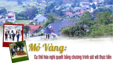 Mỏ Vàng: Cụ thể hóa nghị quyết bằng chương trình sát với thực tiễn