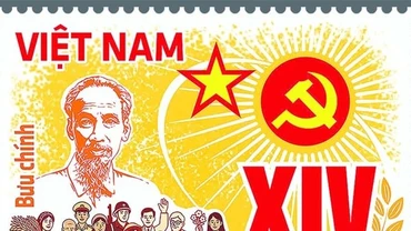 Phát hành đặc biệt bộ tem chào mừng Đại hội XIV của Đảng