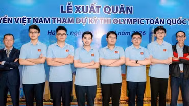 Đoàn Việt Nam xếp thứ 5 tại Olympic Toán quốc tế 2026