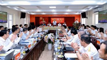 Bí thư Tỉnh ủy Dương Quốc Huy làm việc với Sở Tài chính: Đánh giá kết quả, xác định nhiệm vụ trọng tâm thời gian tới