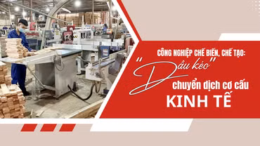 Công nghiệp chế biến, chế tạo: “Đầu kéo” chuyển dịch cơ cấu kinh tế