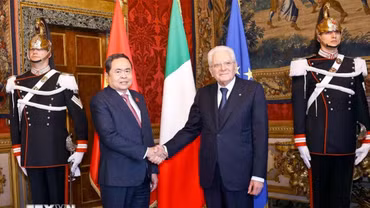 Việt Nam-Italy nhất trí tăng cường ủng hộ lẫn nhau tại các tổ chức quốc tế