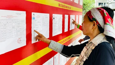 Cử tri Bản Xèo hướng về ngày hội non sông