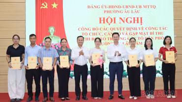 Các địa phương đồng loạt kiện toàn tổ chức bộ máy sau sắp xếp đơn vị hành chính