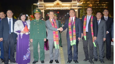 Đoàn đại biểu Đảng và Chính quyền Nhân dân Châu Hồng Hà kết thúc tốt đẹp chuyến thăm và tham gia các hoạt động tại Lào Cai