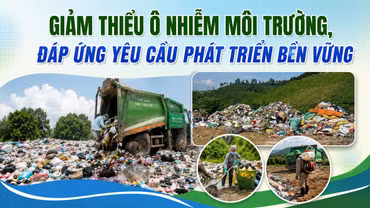Giảm thiểu ô nhiễm môi trường, đáp ứng yêu cầu phát triển bền vững