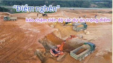 “Điểm nghẽn” kéo chậm tiến độ các dự án trọng điểm 