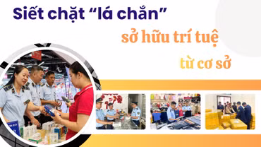Siết chặt “lá chắn” sở hữu trí tuệ từ cơ sở