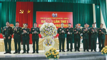 Đại hội Đảng bộ Ban Chỉ huy Phòng thủ khu vực 4 - Nghĩa Lộ