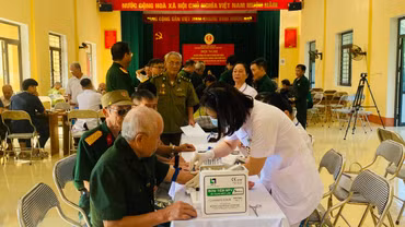  Khám, tư vấn sức khỏe miễn phí cho hơn 100 hội viên cựu chiến binh