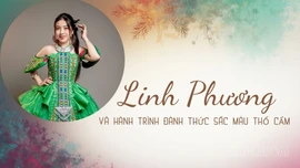  Linh Phương và hành trình đánh thức sắc màu thổ cẩm