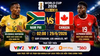 Nhận định Nam Phi vs Canada 2h ngày 29/6: Chủ nhà có cơ hội lịch sử