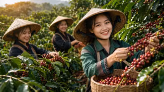 Giá cà phê hôm nay 8/8/2026 lao dốc, Robusta mất gần 100 USD/tấn