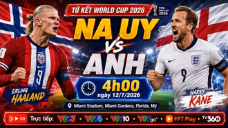 Nhận định Na Uy vs Anh 4h ngày 12/7: Đại chiến tứ kết World Cup tại Miami