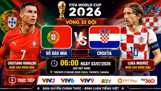 Nhận định Bồ Đào Nha vs Croatia 6h ngày 3/7: Ronaldo đấu Modric