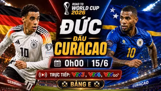 Kênh xem trực tiếp Đức vs Curacao 0h 15/6: Đức có thắng đậm Curacao?