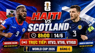 Nhận định Haiti vs Scotland 8h 14/6: Scotland săn 3 điểm ngày ra quân
