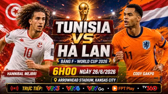 Nhận định Tunisia vs Hà Lan 6h 26/6: Gakpo tiếp tục bùng nổ?