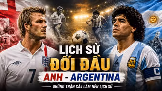 Lịch sử đối đầu Anh vs Argentina và những trận cầu không thể quên
