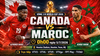 Nhận định Canada vs Maroc 0h ngày 5/7: Vé tứ kết World Cup gọi tên ai?