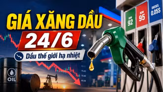 Giá xăng dầu hôm nay 24/6: Trong nước ổn định, thế giới hạ nhiệt