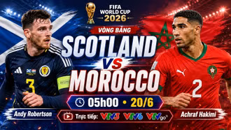 Nhận định Scotland vs Morocco 5h 20/6: Cuộc chiến lớn ở bảng C
