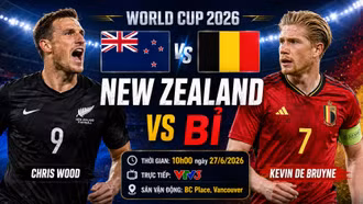 New Zealand vs Bỉ: Đội hình ra sân và nhận định dự đoán tỷ số