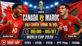 Phân tích dự đoán đội hình xuất phát trận Canada vs Maroc 0h ngày 5/7