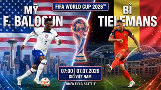 Đội hình ra sân Mỹ vs Bỉ 7h ngày 7/7: Balogun thách thức Courtois
