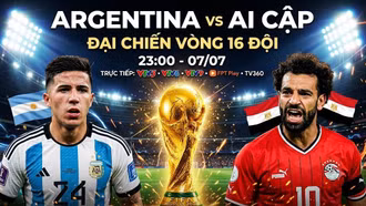 Phân tích dự đoán đội hình xuất phát trận Argentina vs Ai Cập 23h 7/7