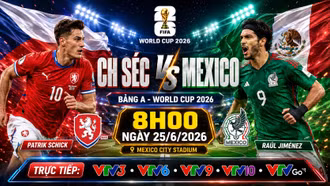 Nhận định CH Séc vs Mexico 8h 25/6: Schick và Jimenez cùng dự bị