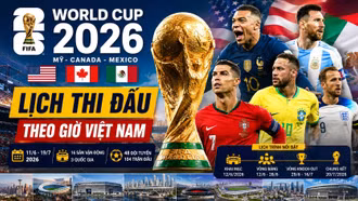 Lịch thi đấu World Cup 2026 theo giờ Việt Nam: Xem trọn 104 trận