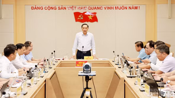 Lào Cai: Ban Chỉ đạo Nghị quyết 57 tỉnh yêu cầu đẩy nhanh tiến độ các dự án, phần việc