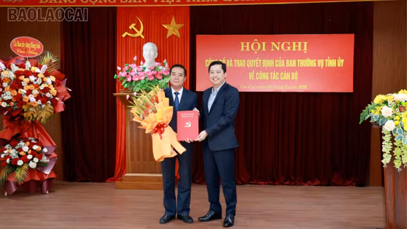Bí thư Đảng ủy phường Sa Pa được điều động, bổ nhiệm giữ chức Trưởng Ban Nội chính Tỉnh ủy