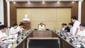 Thường trực Tỉnh ủy duyệt văn kiện Đại hội đại biểu Đảng bộ phường Nam Cường và Văn Phú