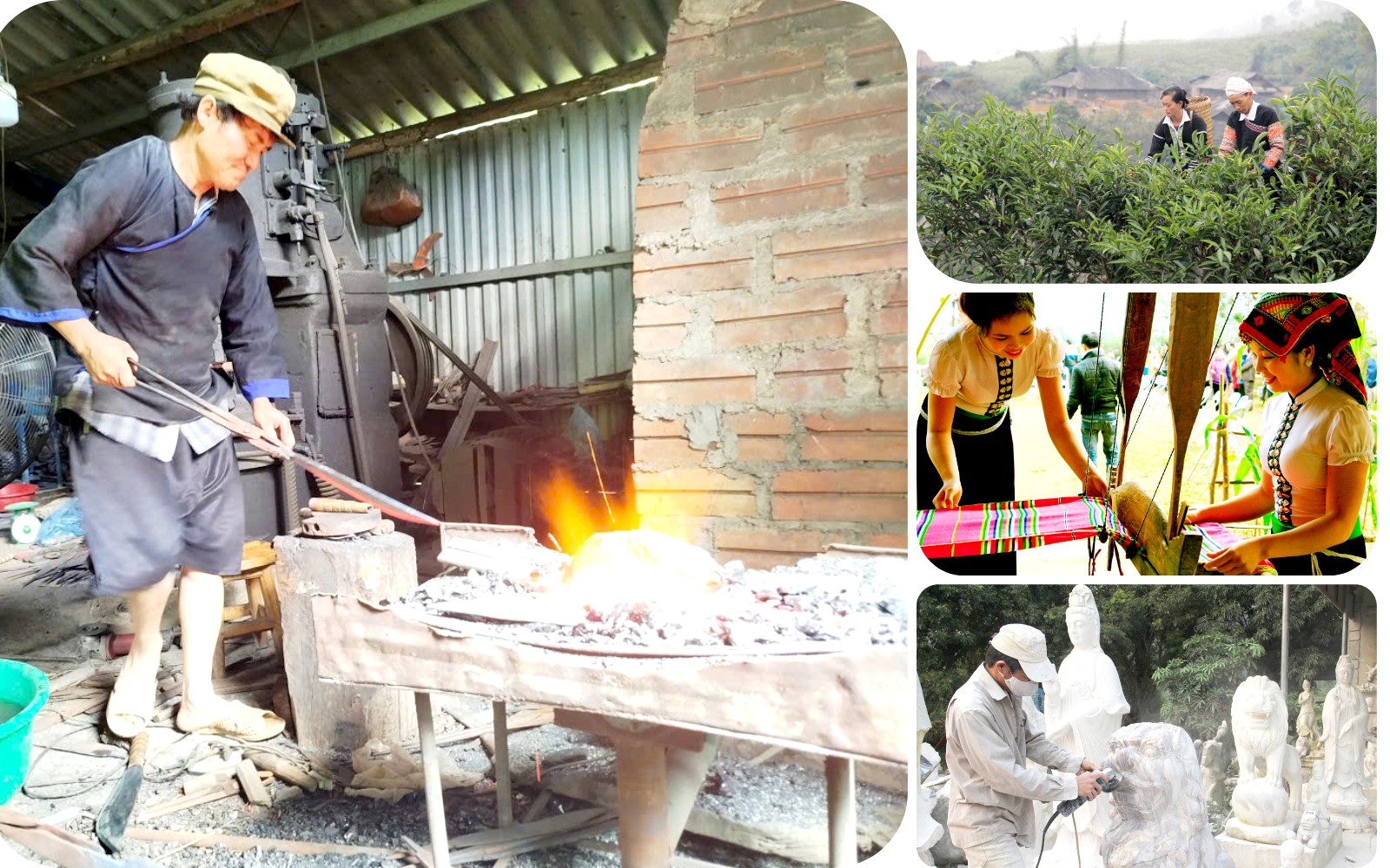 Toàn tỉnh hiện có 64 làng nghề, làng nghề truyền thống và nghề truyền thống. lang-nghe-bo-sat.png