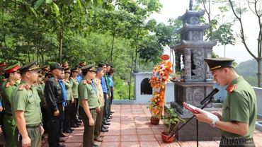 Tuổi trẻ Công an Lào Cai đoàn kết, bản lĩnh, vững vàng biên cương
