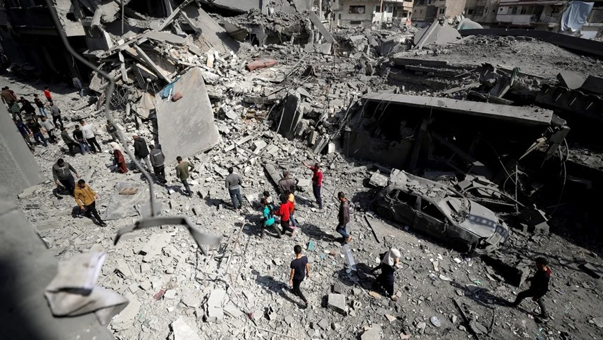 Cộng đồng quốc tế kêu gọi khôi phục lệnh ngừng bắn tại dải Gaza | Báo Lào  Cai điện tử